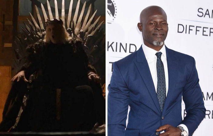 Djimon Hounsou As The Mad King Aerys