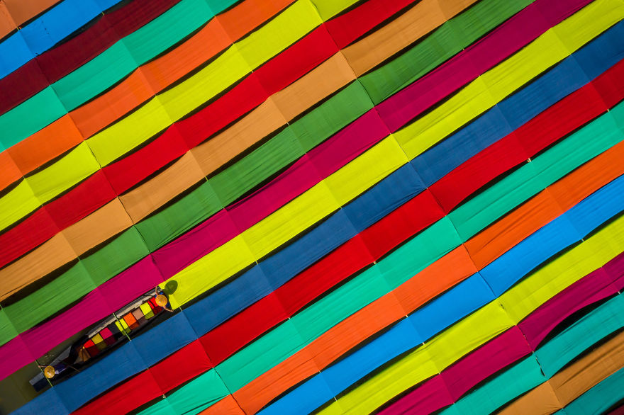 Working With Colorful Fabrics