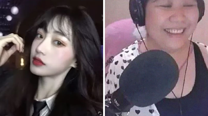 Chinese Vlogger Gets Exposed As A 58-Year-Old Woman After Her Beauty Filter Turns Off Mid-Stream Chinese Vlogger Gets Exposed As A 58-Year-Old Woman After Her Beauty Filter Turns Off Mid-Stream