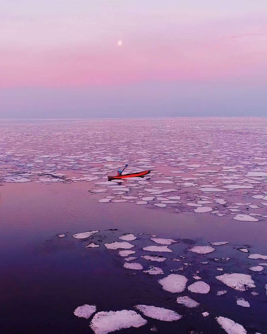 I Traveled By Ship On Lake Baikal In The Spring, And It Was Amazing