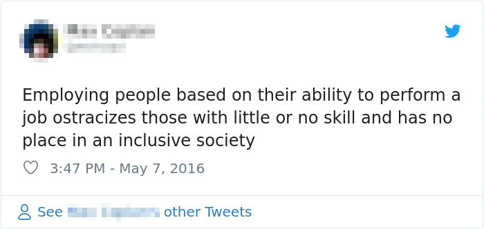 Someone Says Employing People Based On Their Skills Is Bad, So People Start Posting Hilarious Examples Of Such Employees Someone Says Employing People Based On Their Skills Is Bad, So People Start Posting Hilarious Examples Of Such Employees