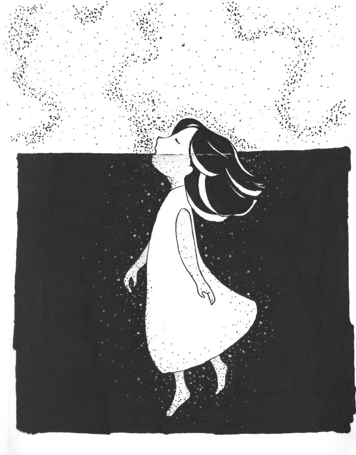 I Doodled This Character To Escape From My Anxiety Attacks