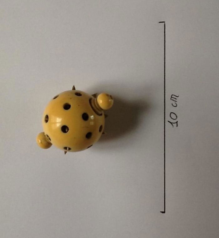 Was My Grandmother’s. A Small Ivory Ball With Ivory Nails Poking Through. What Is This Thing?