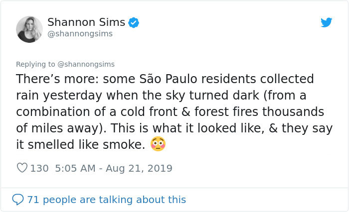 People Share Apocalyptic Photos Of Sao Paulo Which Went Pitch Black During Daytime From Amazon Fires