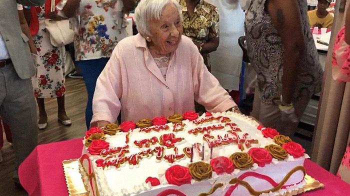 Woman Celebrates Her 107th Birthday, Says The Secret Reason Why She Lived So Long Is Never Getting Married Woman Celebrates Her 107th Birthday, Says The Secret Reason Why She Lived So Long Is Never Getting Married
