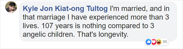 Woman Celebrates Her 107th Birthday, Says The Secret Reason Why She Lived So Long Is Never Getting Married Woman Celebrates Her 107th Birthday, Says The Secret Reason Why She Lived So Long Is Never Getting Married