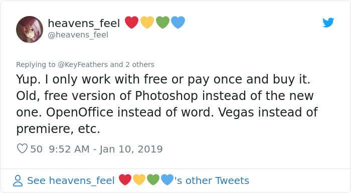 Person Tired Of Adobe Increasing The Prices Of Their Programs Posts List Of Free Alternatives Person Tired Of Adobe Increasing The Prices Of Their Programs Posts List Of Free Alternatives