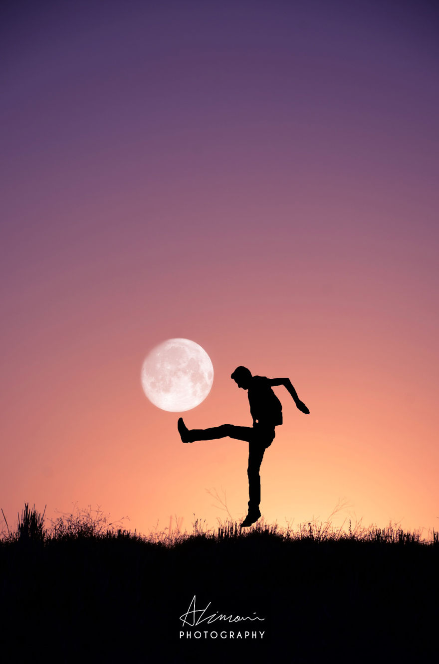 Moon Silhouettes By Adrian Limani