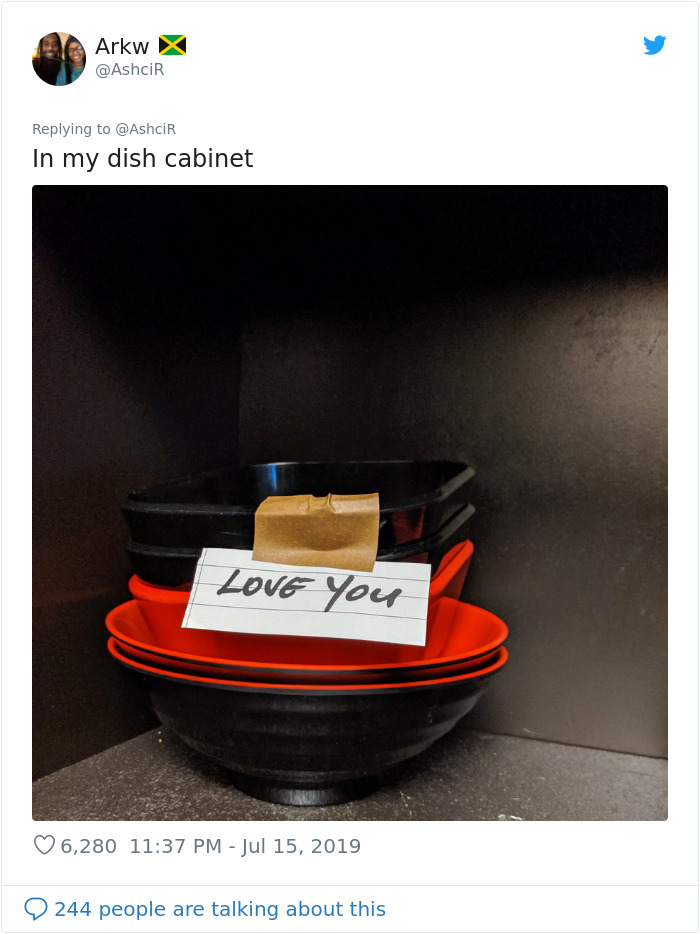 Guy With Depression Shares The Hidden Messages His GF Leaves For Him, And 292k People Love Them