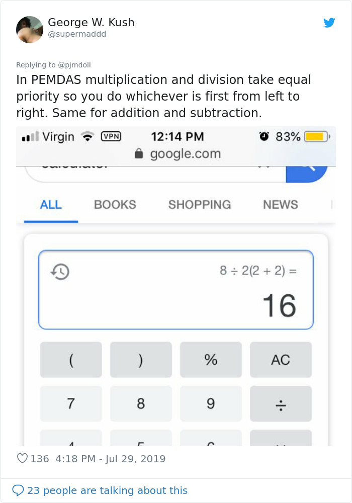 Can You Solve It? Simple Math Equation Goes Viral Since People Can't Agree On One Answer Can You Solve It? Simple Math Equation Goes Viral Since People Can't Agree On One Answer