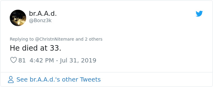 26 Responses People Had To This Anti-Vaxxer Proudly Wearing A 'Jesus Wasn’t Vaccinated' T-Shirt 26 Responses People Had To This Anti-Vaxxer Proudly Wearing A 'Jesus Wasn’t Vaccinated' T-Shirt