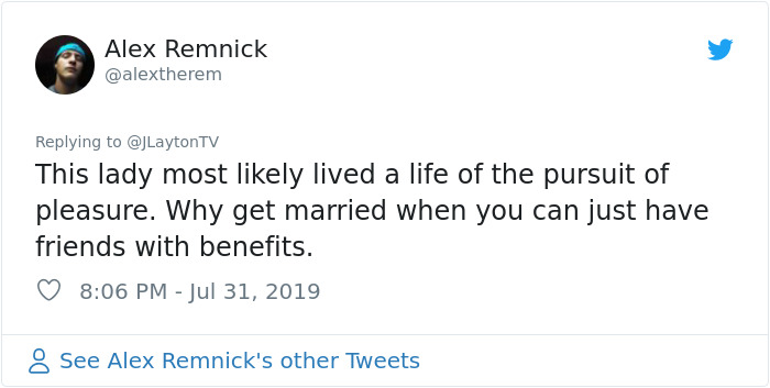 Woman Celebrates Her 107th Birthday, Says The Secret Reason Why She Lived So Long Is Never Getting Married