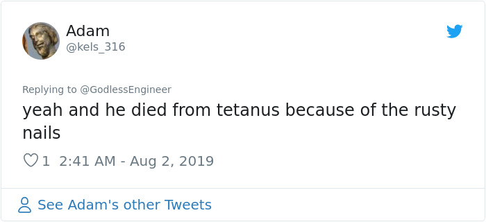 26 Responses People Had To This Anti-Vaxxer Proudly Wearing A 'Jesus Wasn&rsquo;t Vaccinated' T-Shirt