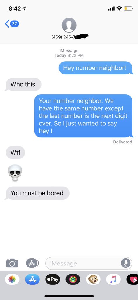 My Number Neighbor