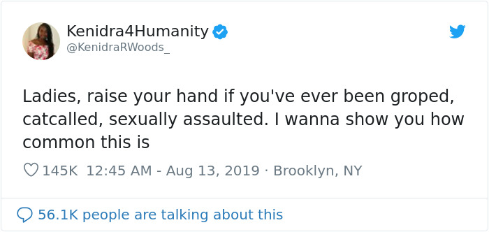 Women Are Sharing Their Assault Stories And It's Shocking How Common It Is (20 Tweets) Women Are Sharing Their Assault Stories And It's Shocking How Common It Is (20 Tweets)