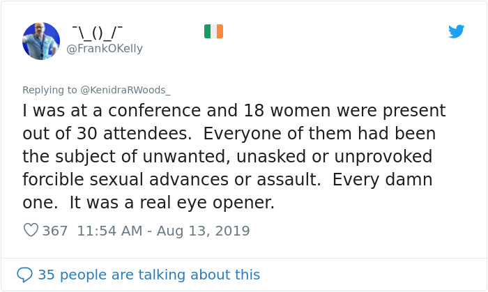 Women Are Sharing Their Assault Stories And It's Shocking How Common It Is (20 Tweets) Women Are Sharing Their Assault Stories And It's Shocking How Common It Is (20 Tweets)