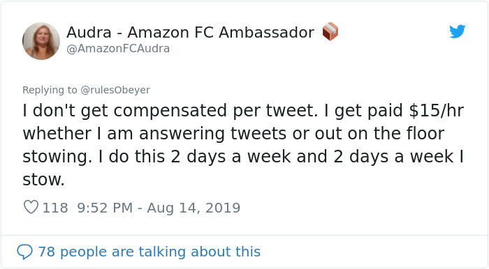 Twitter Users Get Suspicious Over Many Tweets From Amazon Employees That Promote Their Working Conditions Twitter Users Get Suspicious Over Many Tweets From Amazon Employees That Promote Their Working Conditions