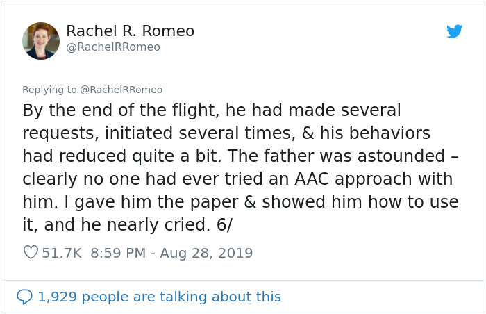 Speech Pathologist Sits Next To Autistic Boy For 8 Hours During Flight, Is Able To Make Incredible Progress On Communication