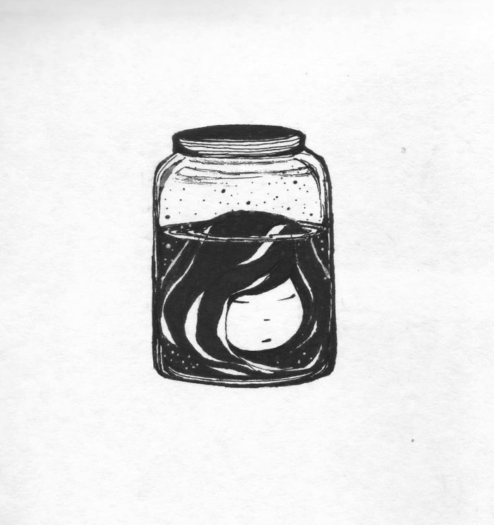 I Doodled This Character To Escape From My Anxiety Attacks