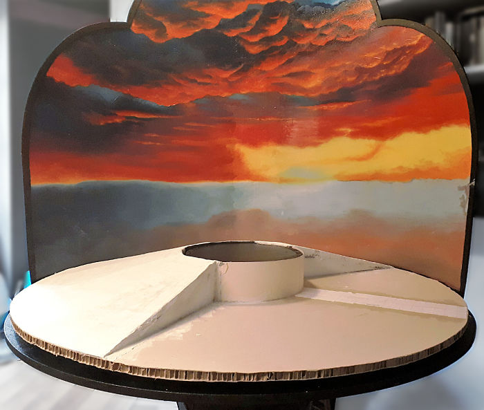 My 45 Pics Of A Miniature City From 'Salem's Lot' I Built As A Tribute To Stephen King