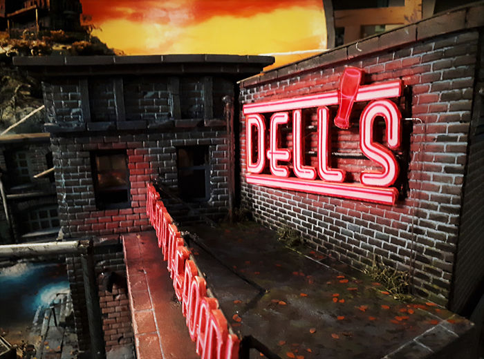 My 45 Pics Of A Miniature City From 'Salem's Lot' I Built As A Tribute To Stephen King