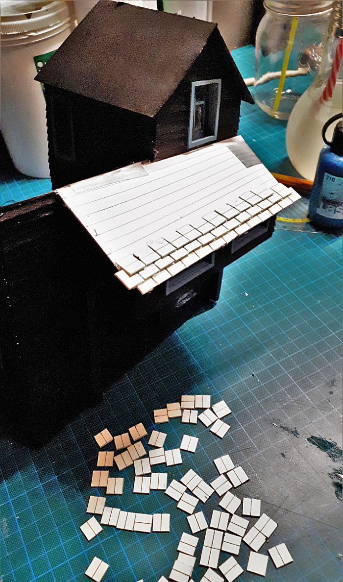 My 45 Pics Of A Miniature City From 'Salem's Lot' I Built As A Tribute To Stephen King