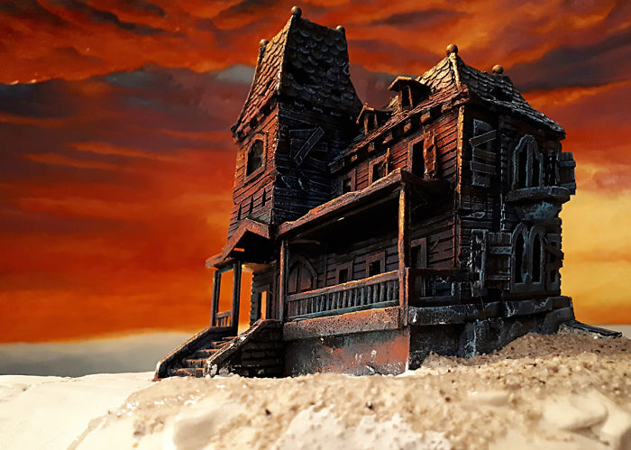 My 45 Pics Of A Miniature City From 'Salem's Lot' I Built As A Tribute To Stephen King My 45 Pics Of A Miniature City From 'Salem's Lot' I Built As A Tribute To Stephen King