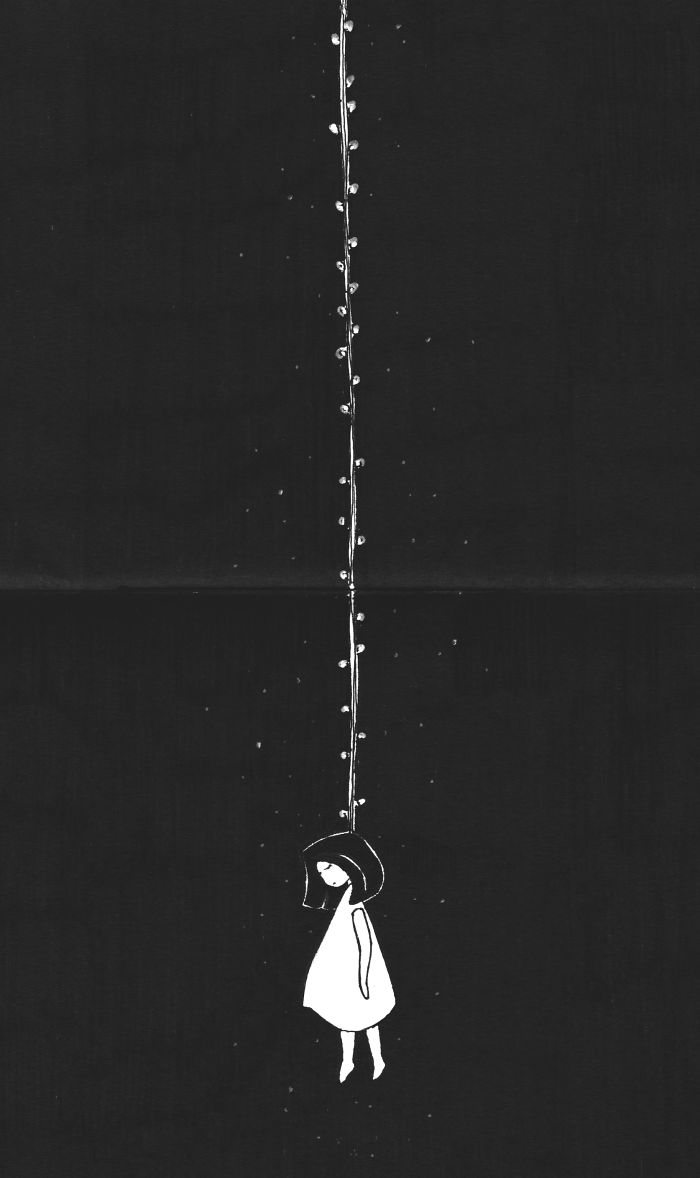 I Doodled This Character To Escape From My Anxiety Attacks