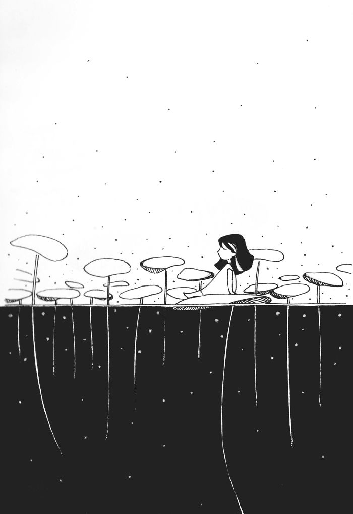 I Doodled This Character To Escape From My Anxiety Attacks