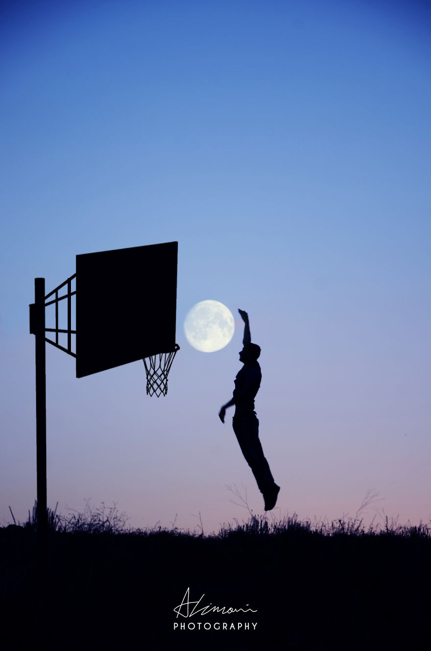 Moon Silhouettes By Adrian Limani