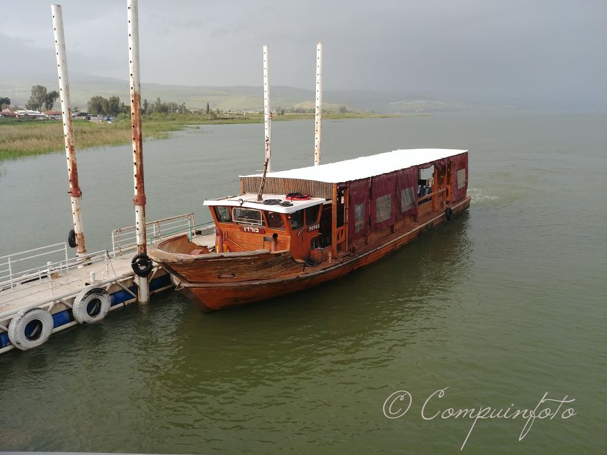 Boat As Used 2000 Years Ago On Lake Tiberias