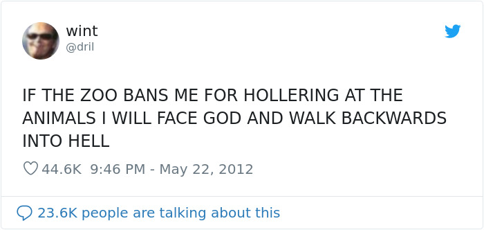 "I Will Face God And Walk Backwards Into Hell"