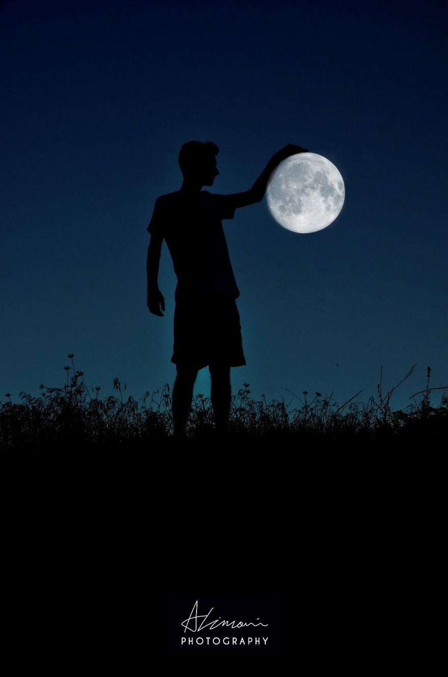 Moon Silhouettes By Adrian Limani