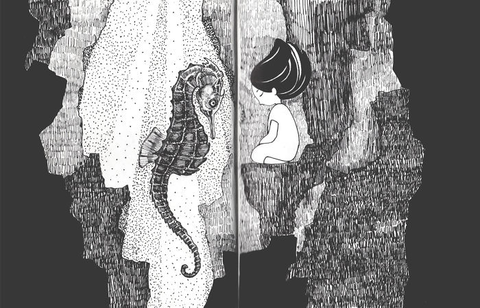 I Doodled This Character To Escape From My Anxiety Attacks