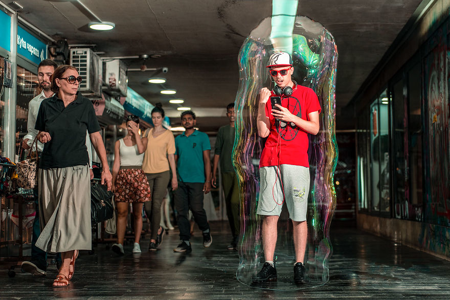 Living In A Bubble - My Photo Series