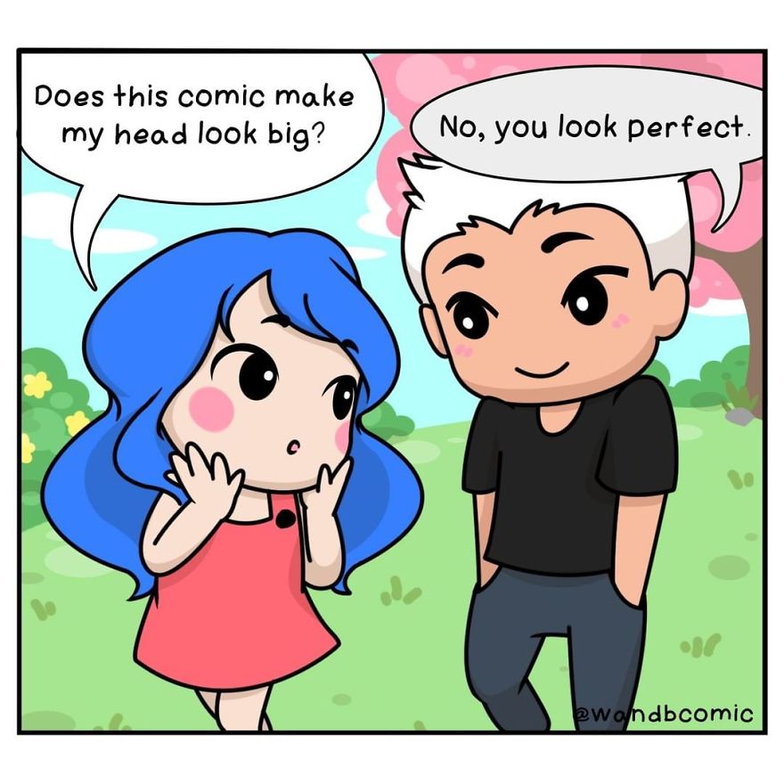 30 Cute & Funny Comics About Relationships And Daily Life