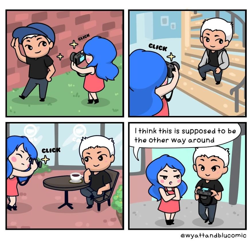 30 Cute & Funny Comics About Relationships And Daily Life