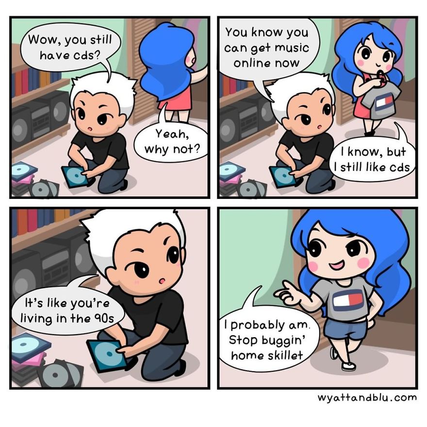 30 Cute & Funny Comics About Relationships And Daily Life