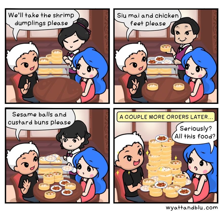 30 Cute & Funny Comics About Relationships And Daily Life