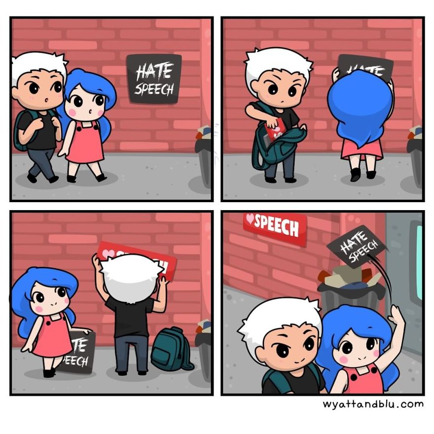 30 Cute & Funny Comics About Relationships And Daily Life