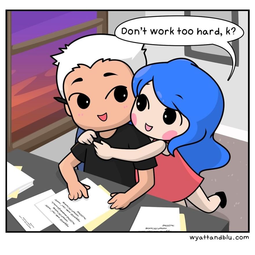 30 Cute & Funny Comics About Relationships And Daily Life