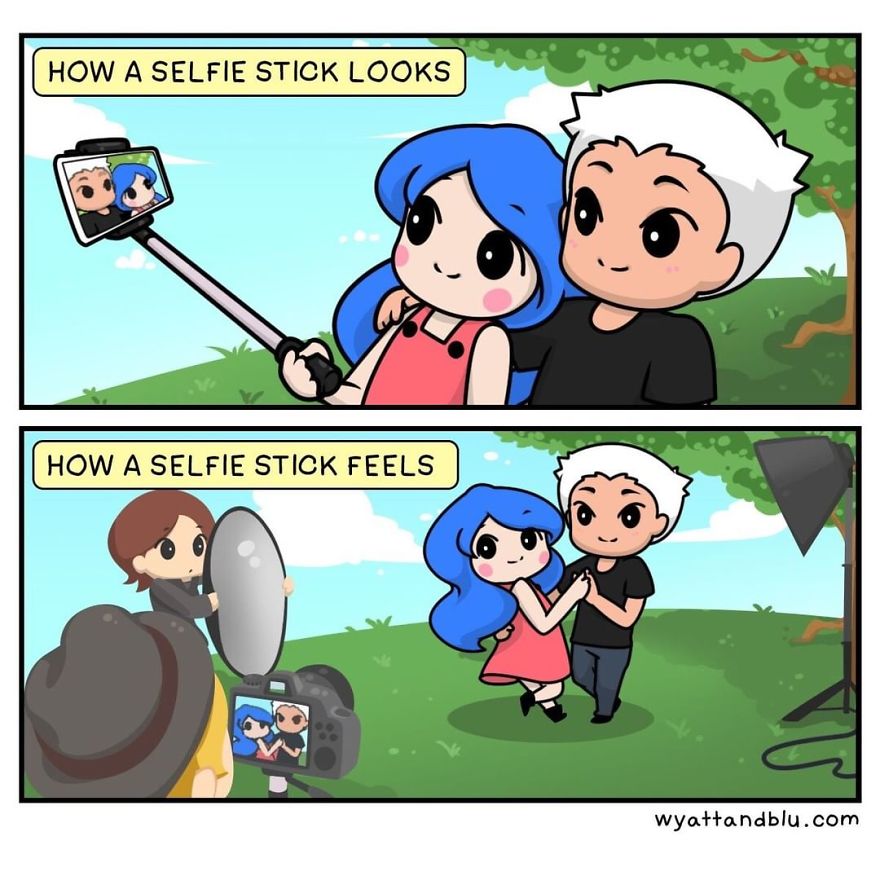 30 Cute & Funny Comics About Relationships And Daily Life