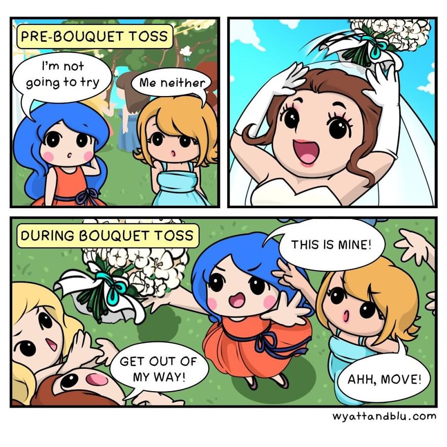 30 Cute & Funny Comics About Relationships And Daily Life