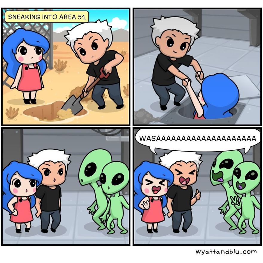 30 Cute & Funny Comics About Relationships And Daily Life