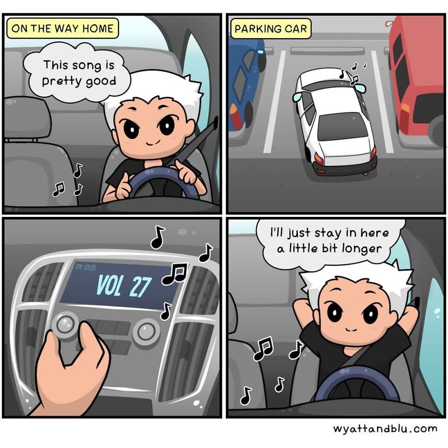 30 Cute & Funny Comics About Relationships And Daily Life