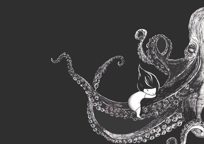 I Doodled This Character To Escape From My Anxiety Attacks