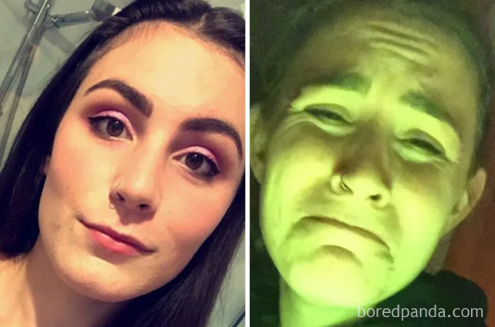 Second Photo Was After I Found Out My Friend Had Eaten All The Creamed Honey