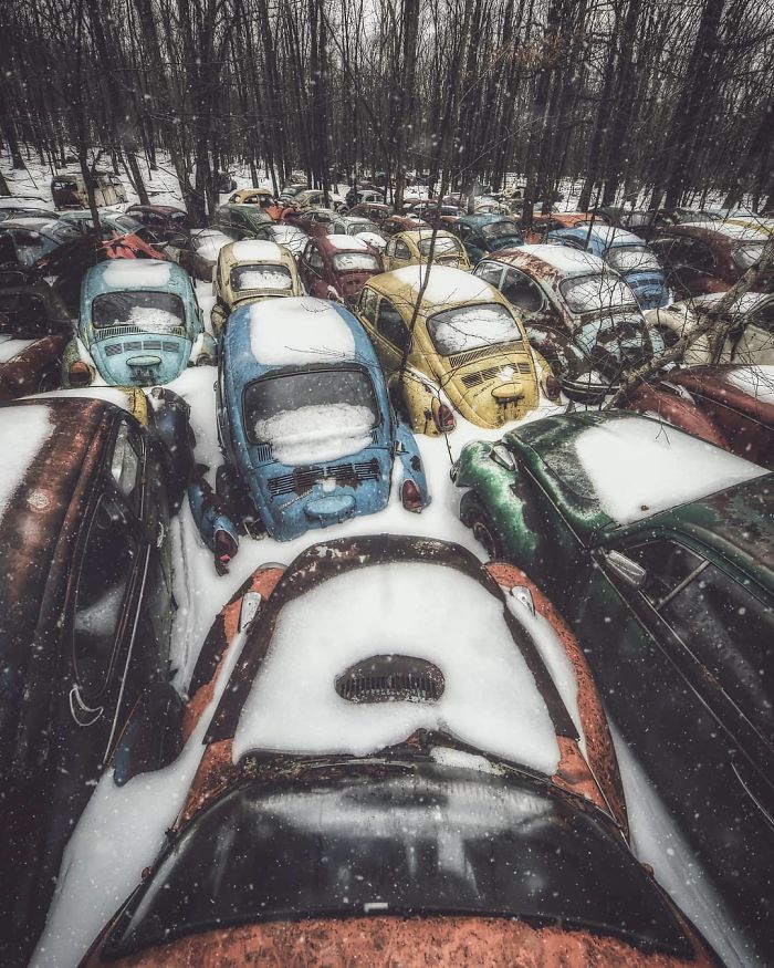 The Talent Of Photographing The Haunting Beauty Of Abandoned Places