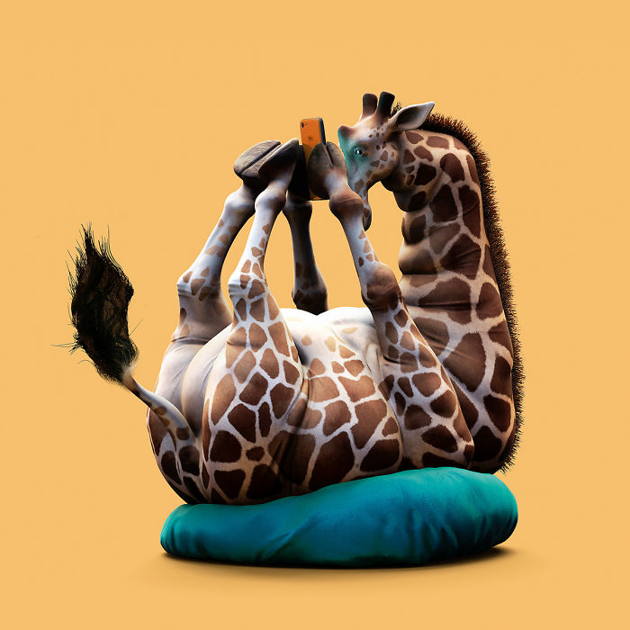 The Lovely Lazy Animals Of A Chinese Artist