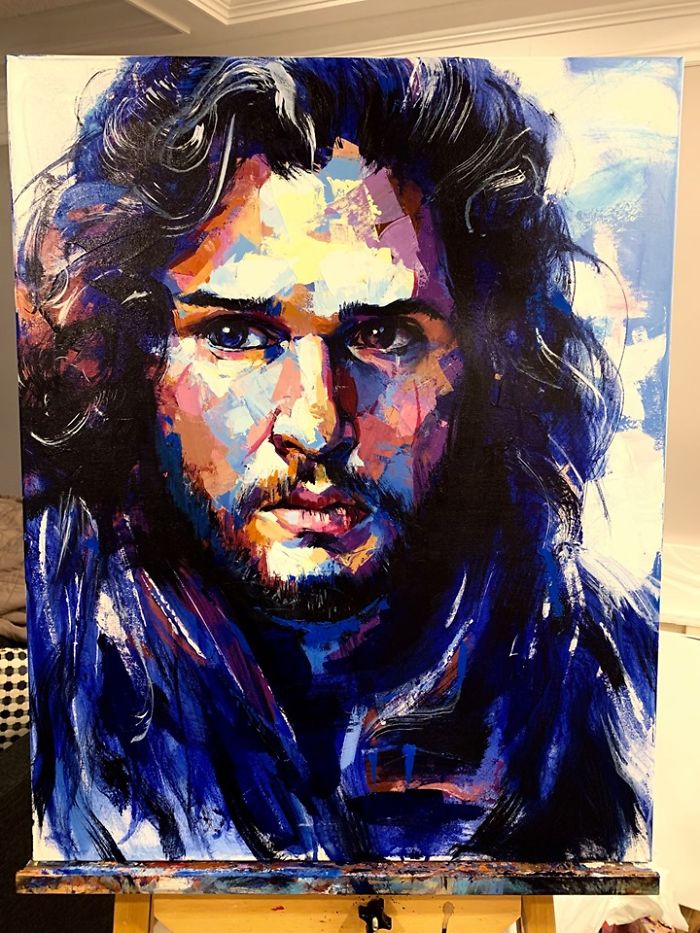 My Husband Is A Painter And I Want To Share His Talent